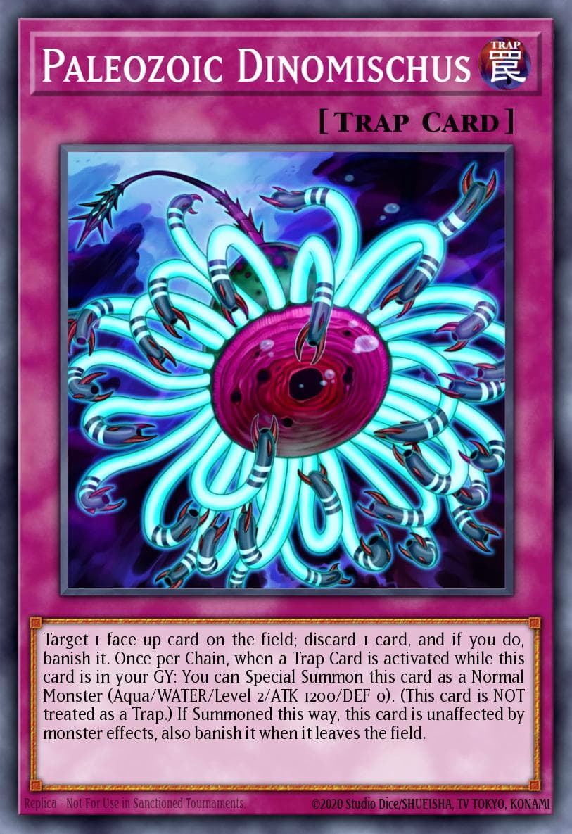 Paleozoic Dinomischus Duel Overload card
