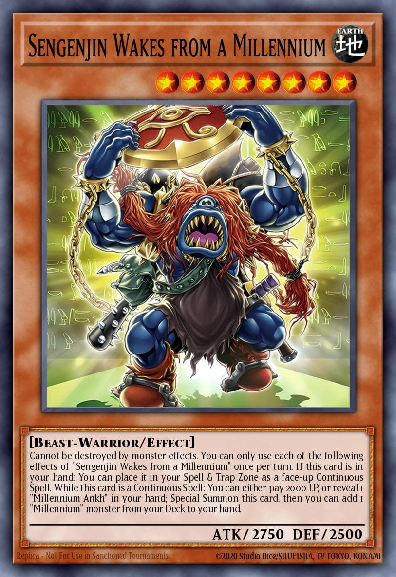Sengenjin Wakes from a Millennium The Infinite Forbidden card