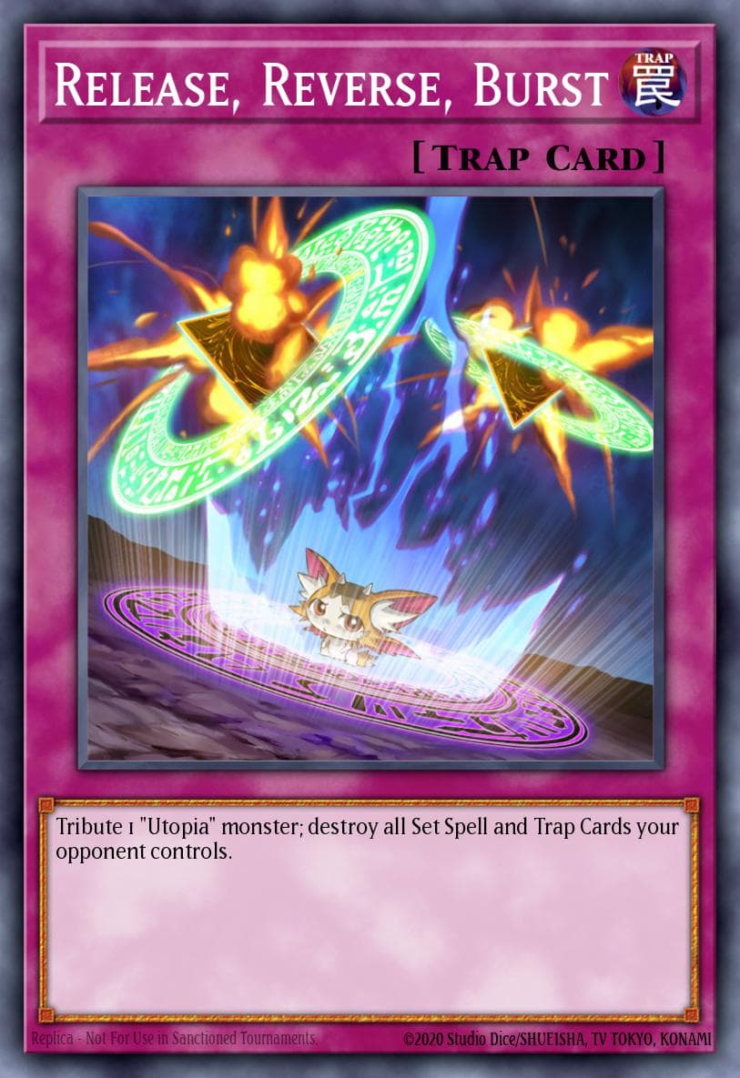 Release, Reverse, Burst 遊戲王 card