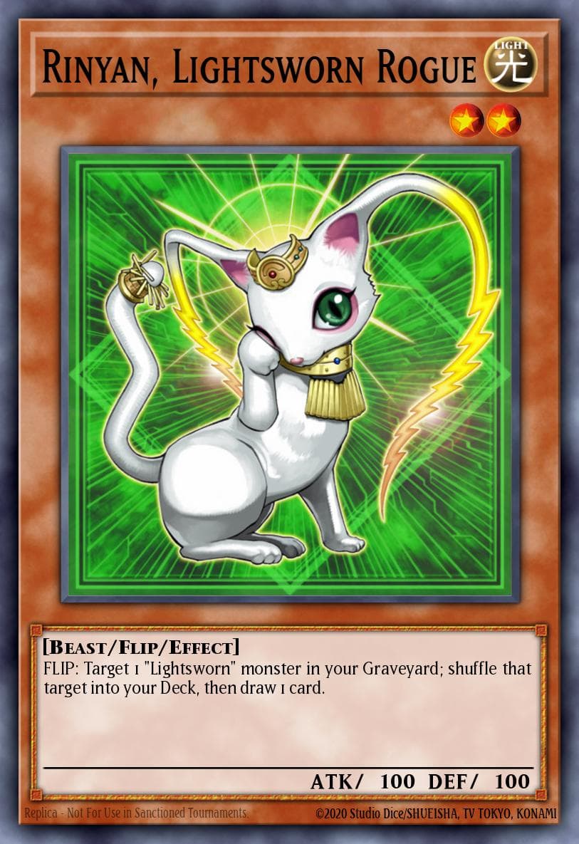Rinyan, Lightsworn Rogue Stardust Overdrive: Special Edition card