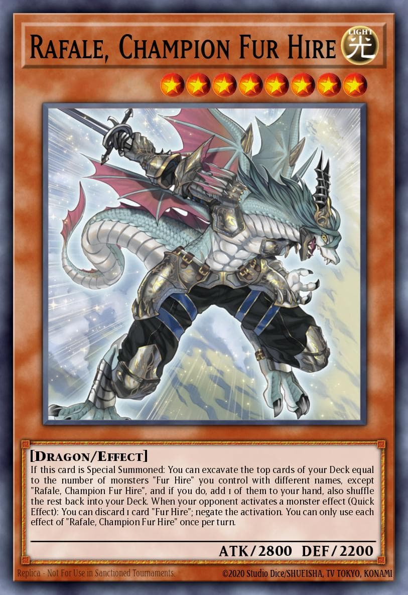 Rafale, Champion Fur Hire Dark Saviors card