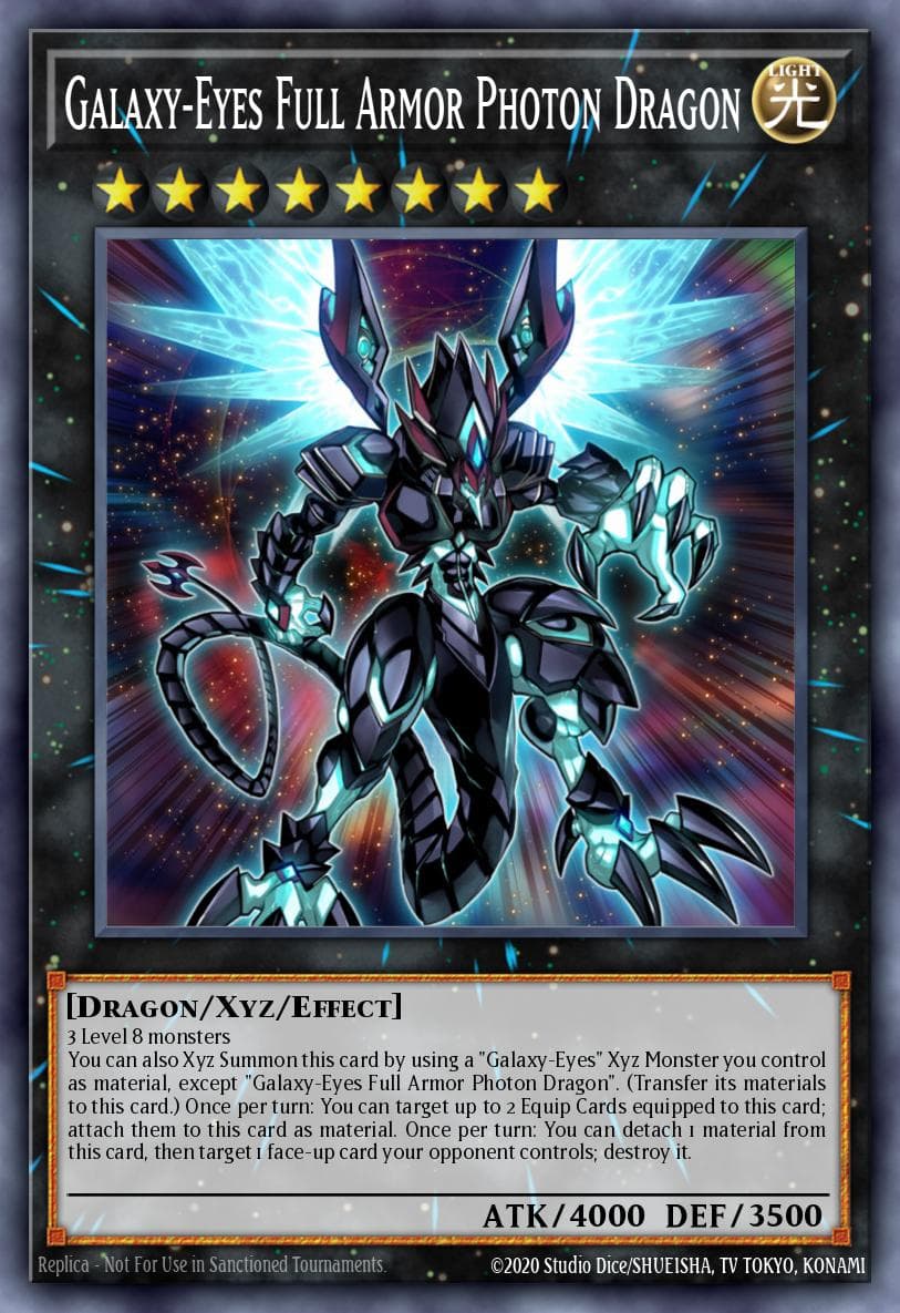 Galaxy-Eyes Full Armor Photon Dragon 2016 Mega-Tin Mega Pack card