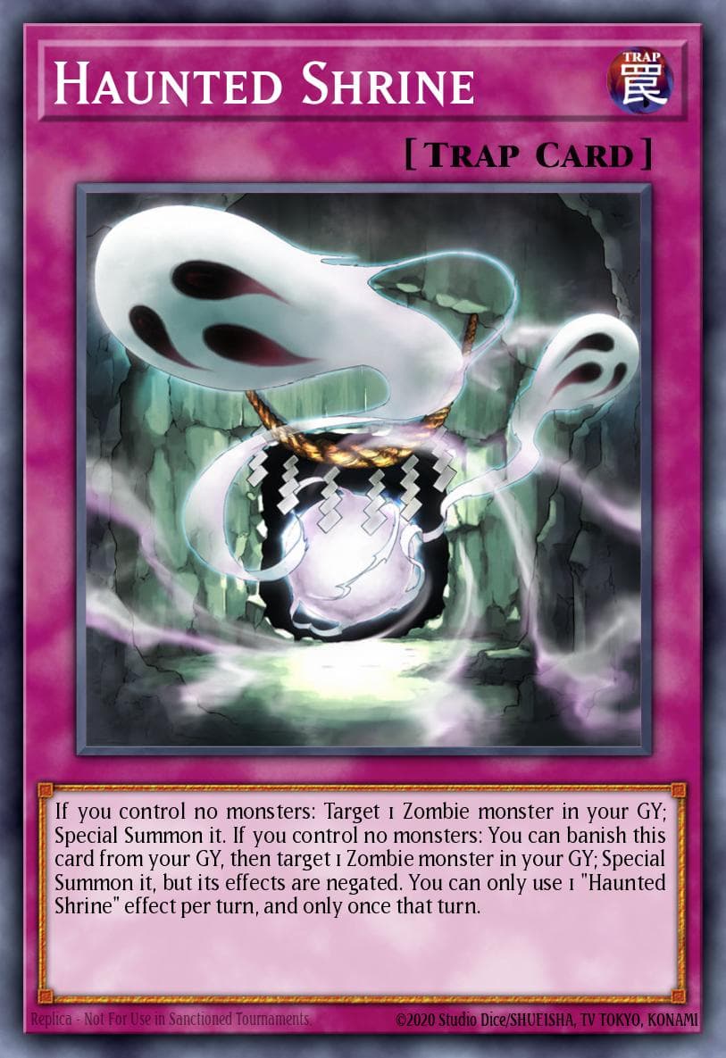 Haunted Shrine Structure Deck: Zombie Horde card