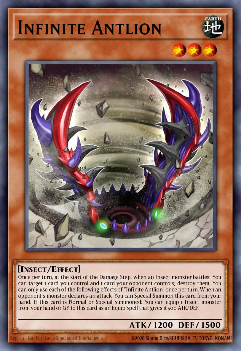 Infinite Antlion 25th Anniversary Tin: Dueling Mirrors card