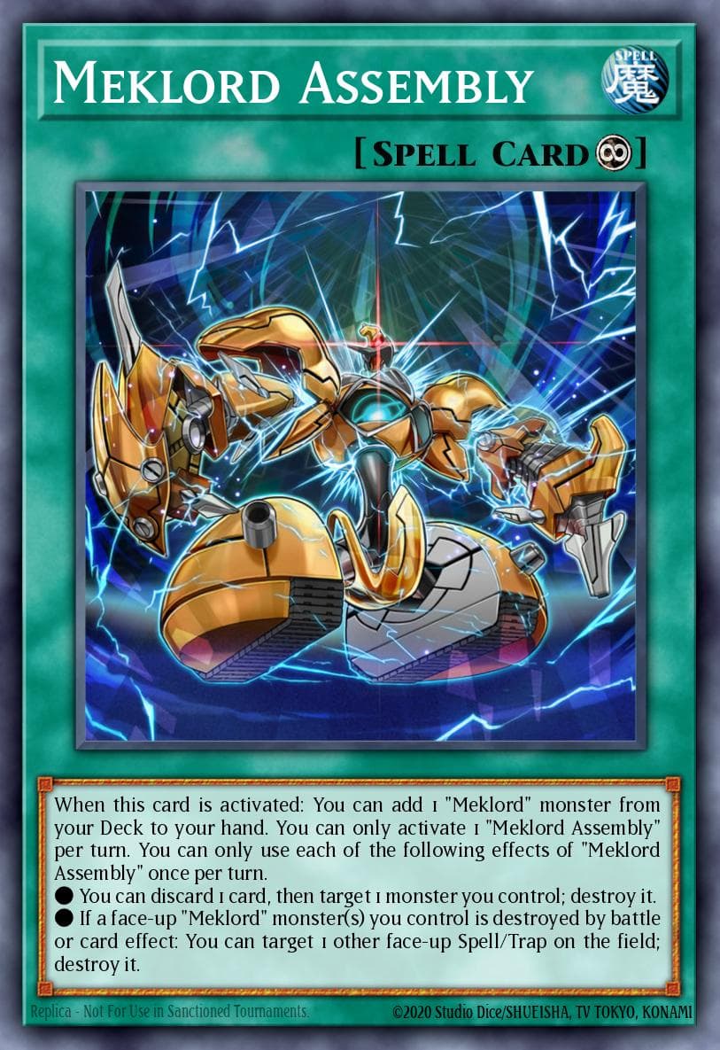 Meklord Assembly Legendary Duelists: Rage of Ra card