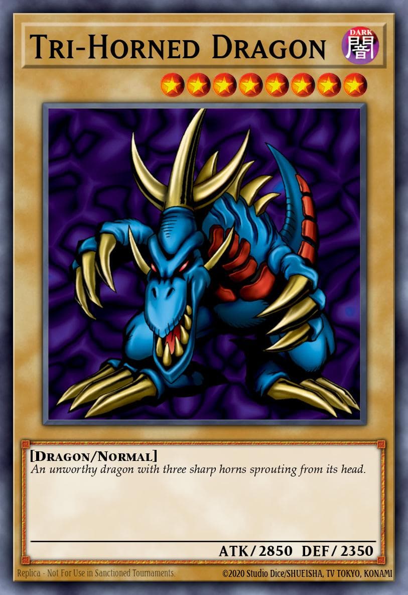 Tri-Horned Dragon Rarity Collection 5 card