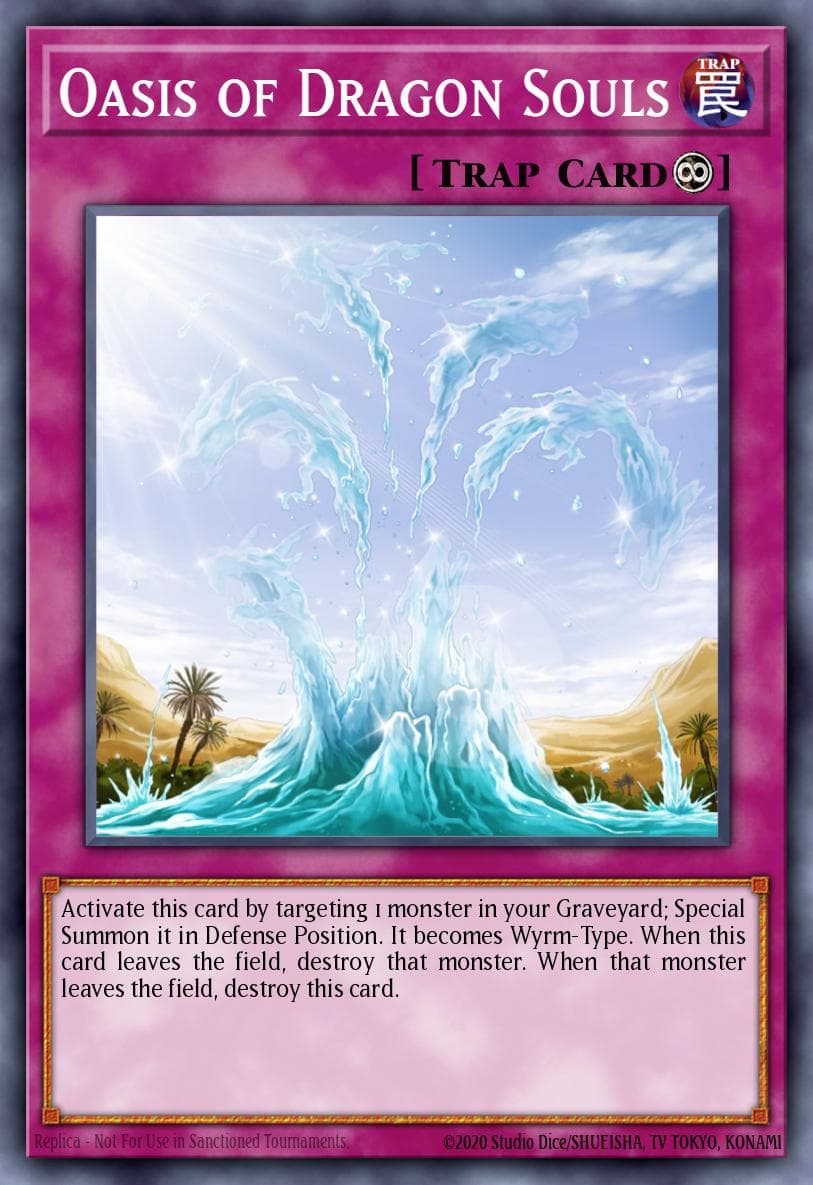 Oasis of Dragon Souls Rise of the True Dragons Structure Deck card