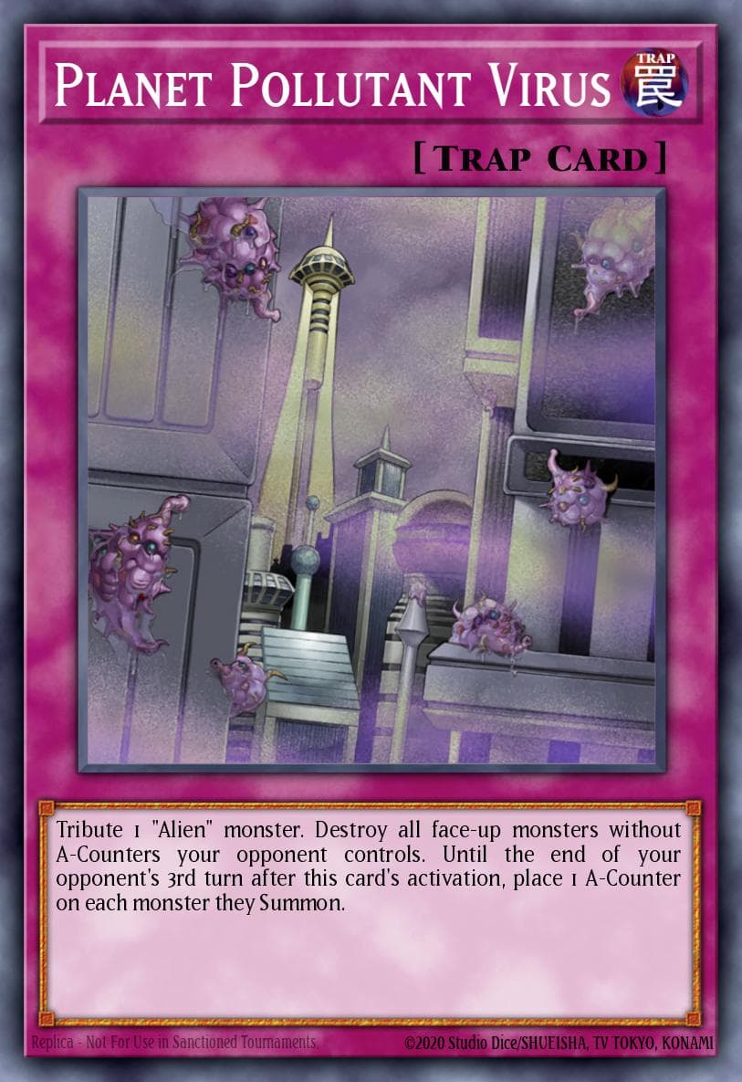 Planet Pollutant Virus OTS Tournament Pack 28 card