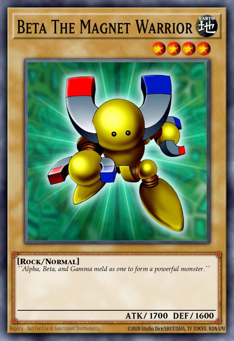 Beta The Magnet Warrior Speed Duel: Battle City Box card
