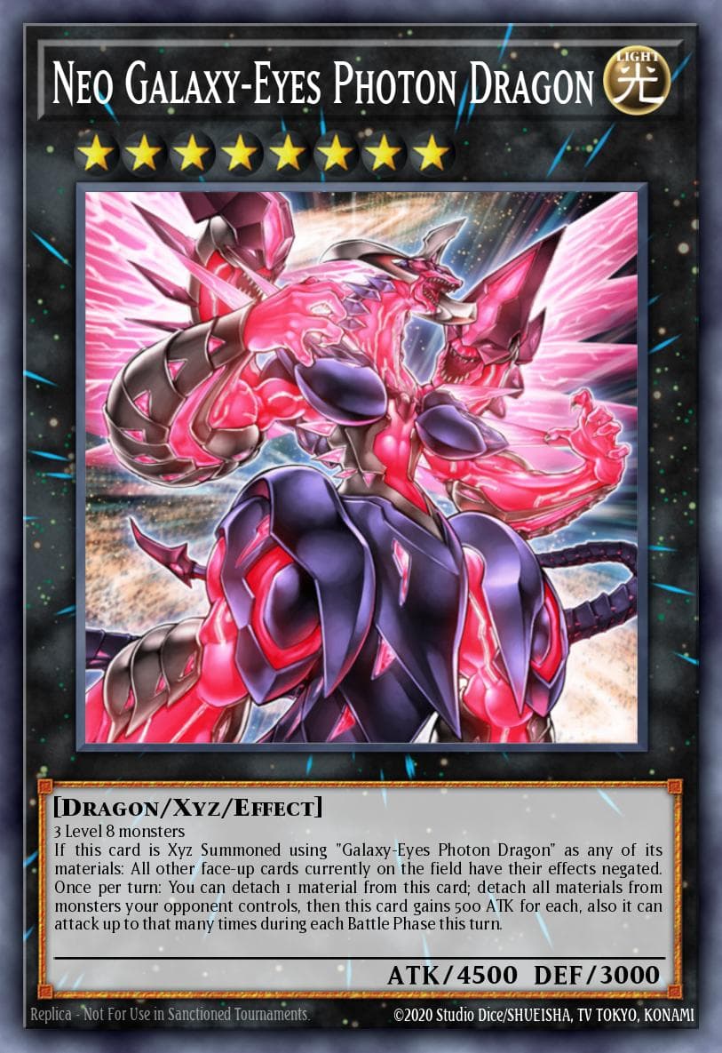 Neo Galaxy-Eyes Photon Dragon Battles of Legend: Chapter 1 card