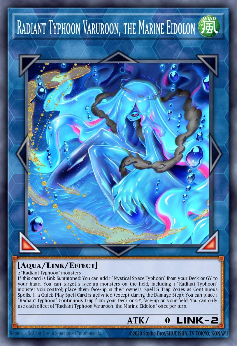 Radiant Typhoon Varuroon, the Marine Eidolon Burst Protocol card