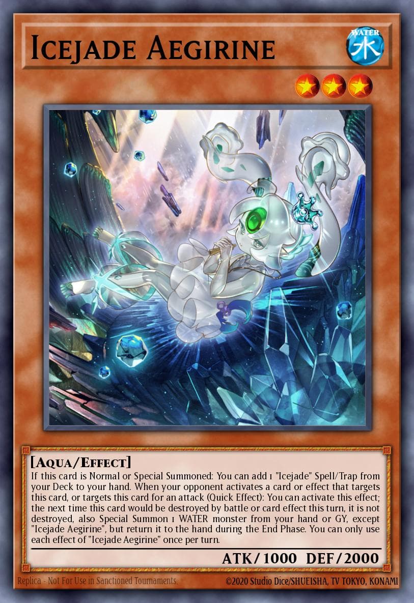 Icejade Aegirine Battle of Chaos card