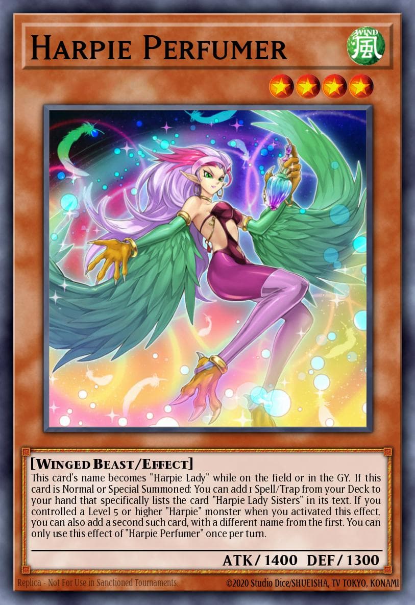 Harpie Perfumer Battles of Legend: Chapter 1 card