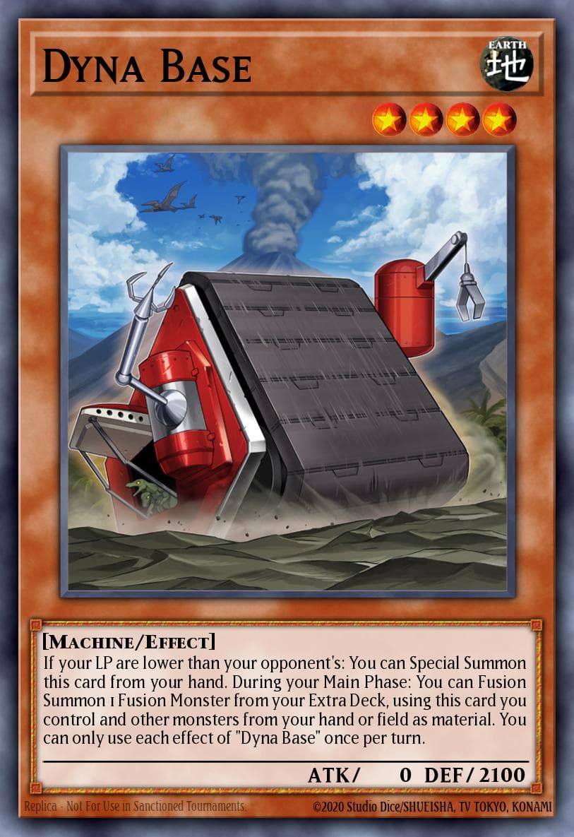 Dyna Base Battles of Legend: Crystal Revenge card