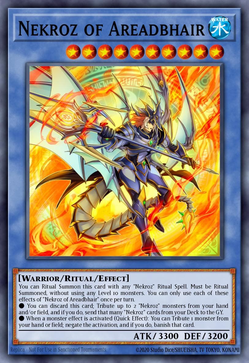 Nekroz of Areadbhair Ghosts From the Past card