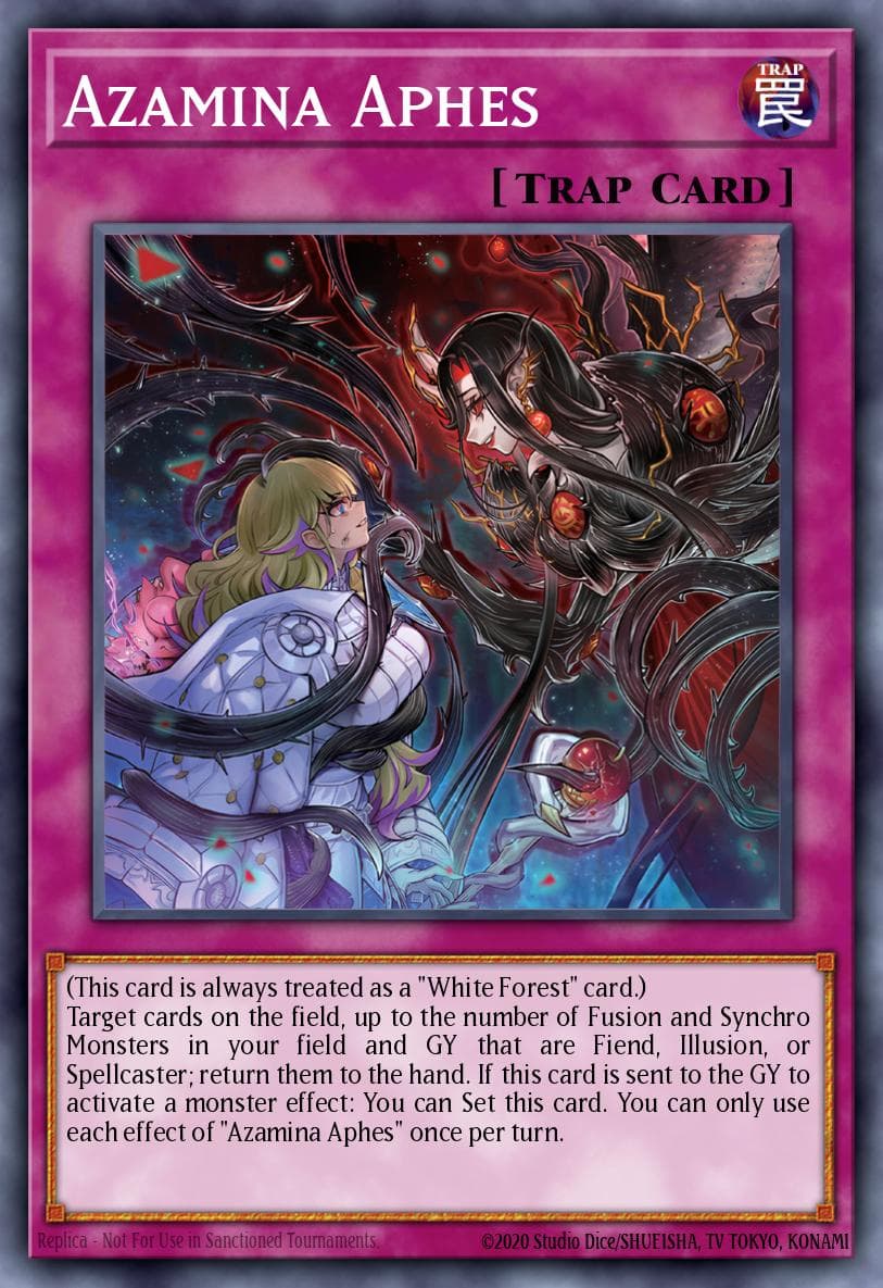 Azamina Aphes Supreme Darkness card