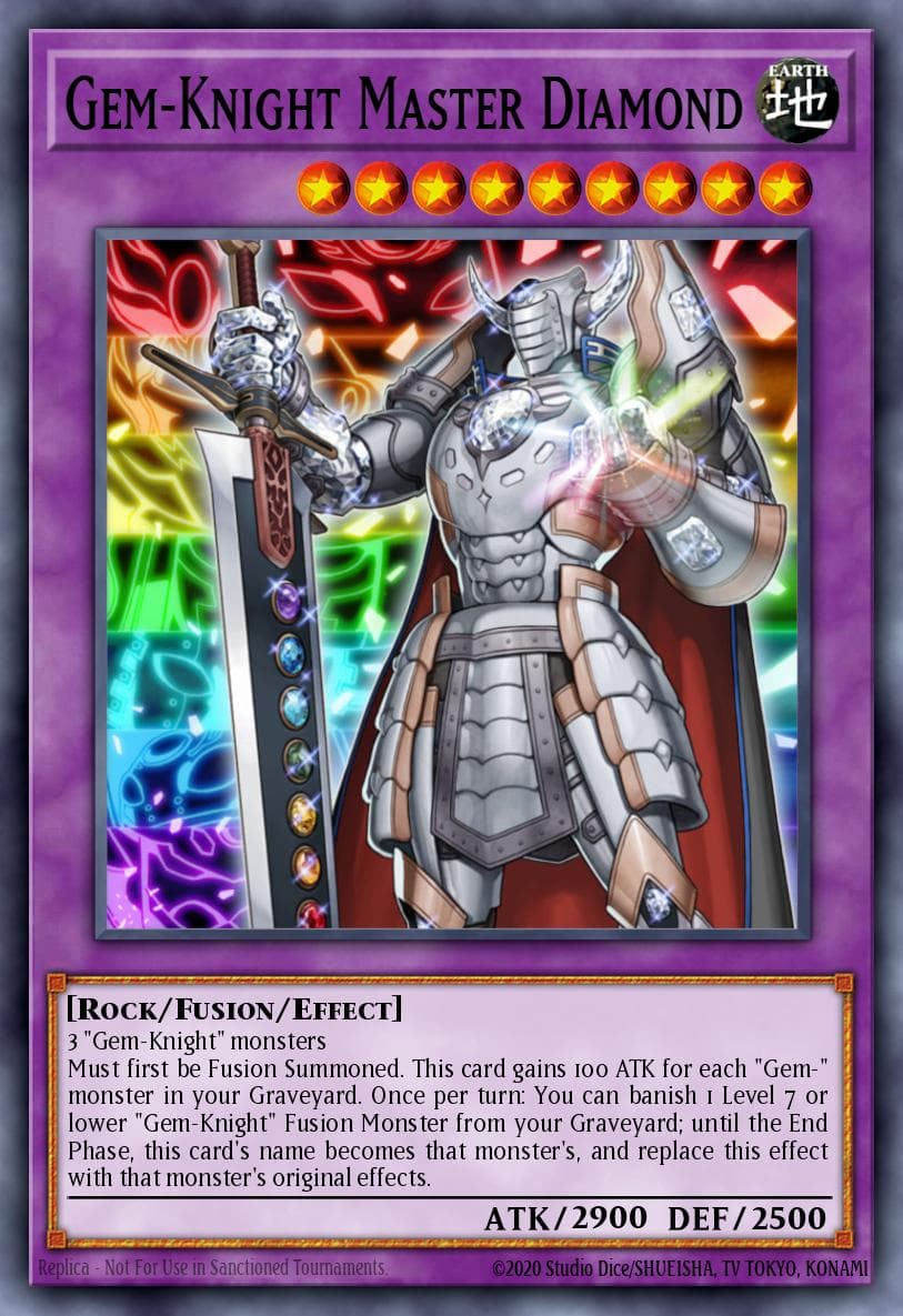 Gem-Knight Master Diamond Battles of Legend: Monster Mayhem card
