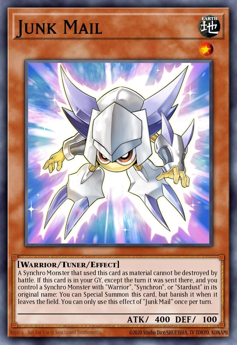 Junk Mail Maze of Muertos card