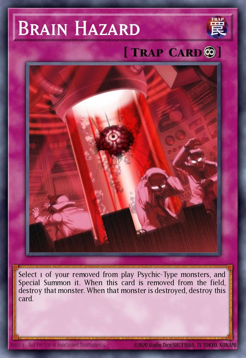 Brain Hazard Extreme Victory Sneak Peek Participation Card card