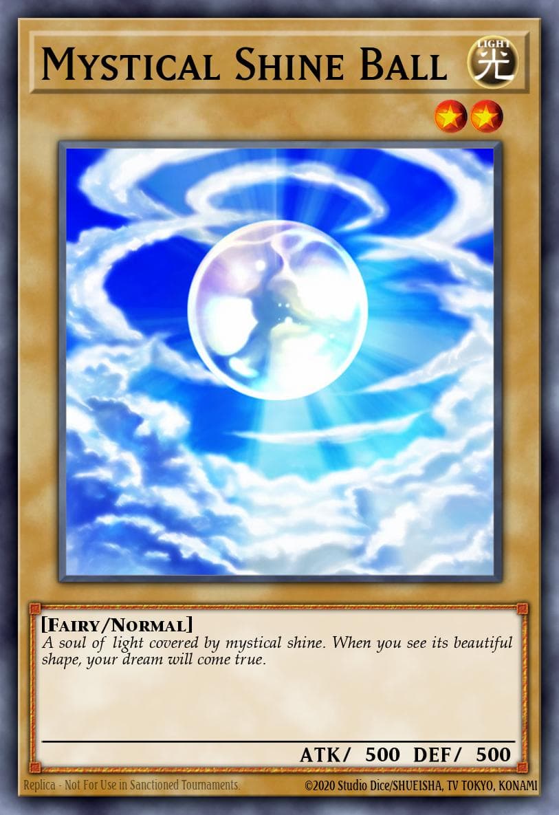 Mystical Shine Ball Lost Sanctuary Structure Deck card