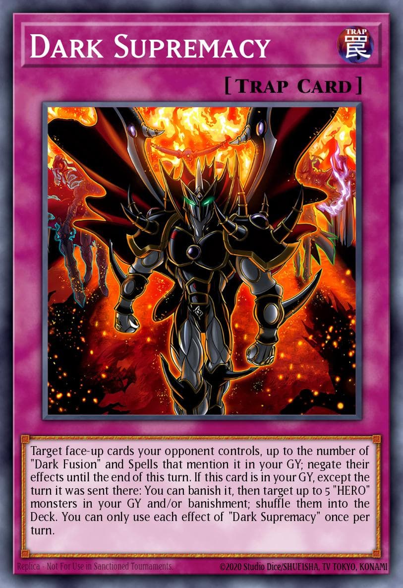 Dark Supremacy Supreme Darkness card