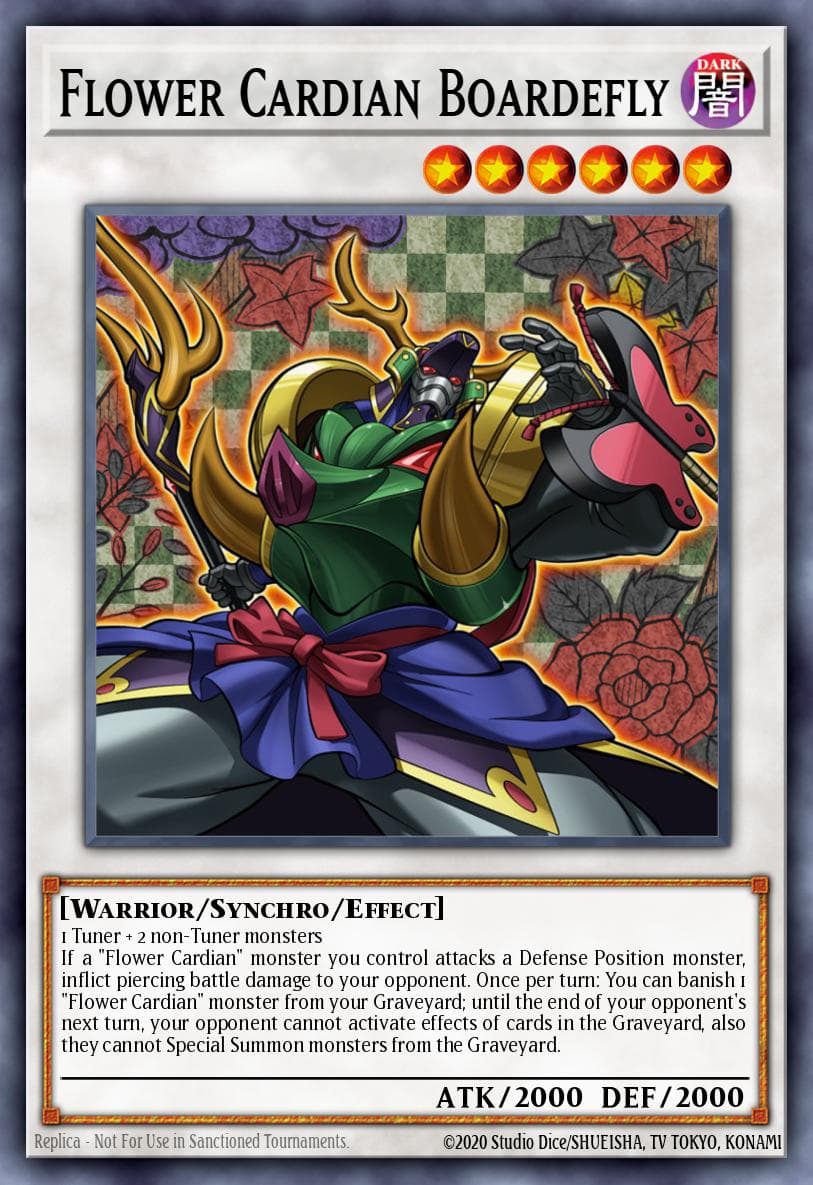 Flower Cardian Boardefly Invasion: Vengeance: Special Edition card