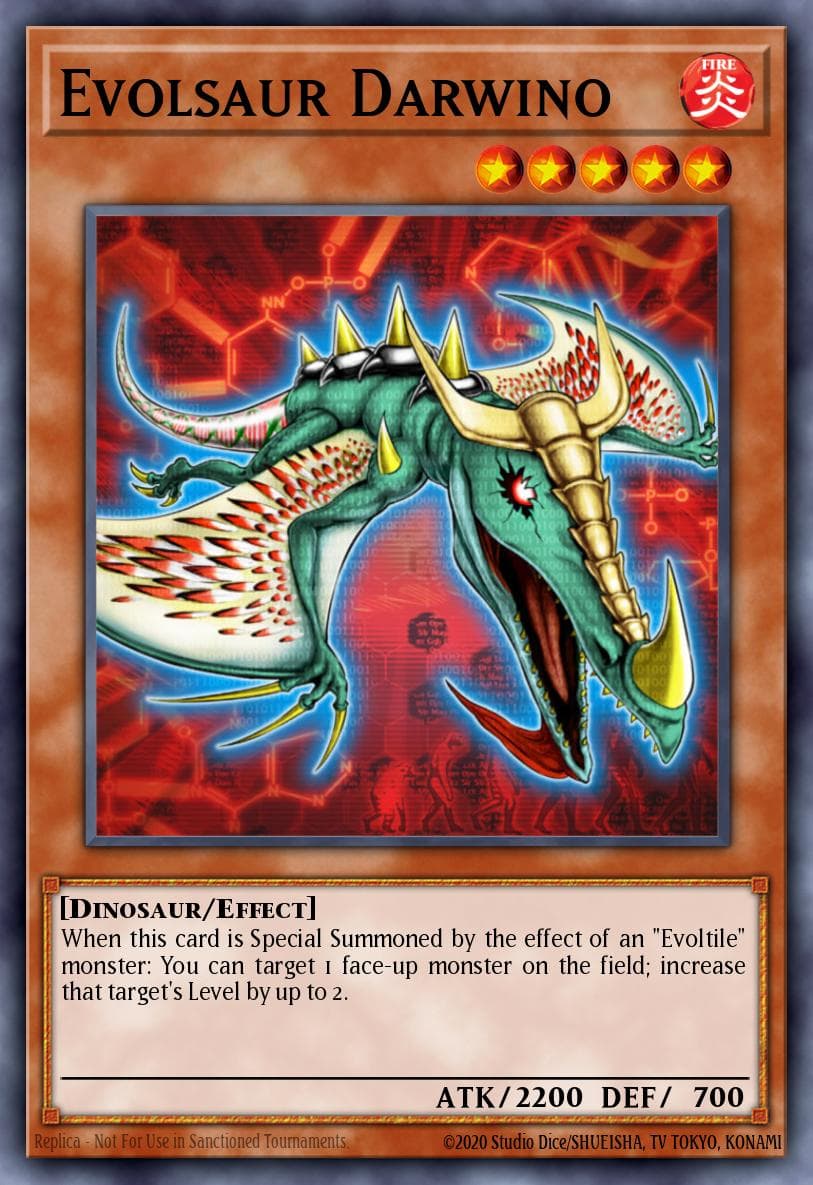 Evolsaur Darwino Galactic Overlord Sneak Peek Participation Card card