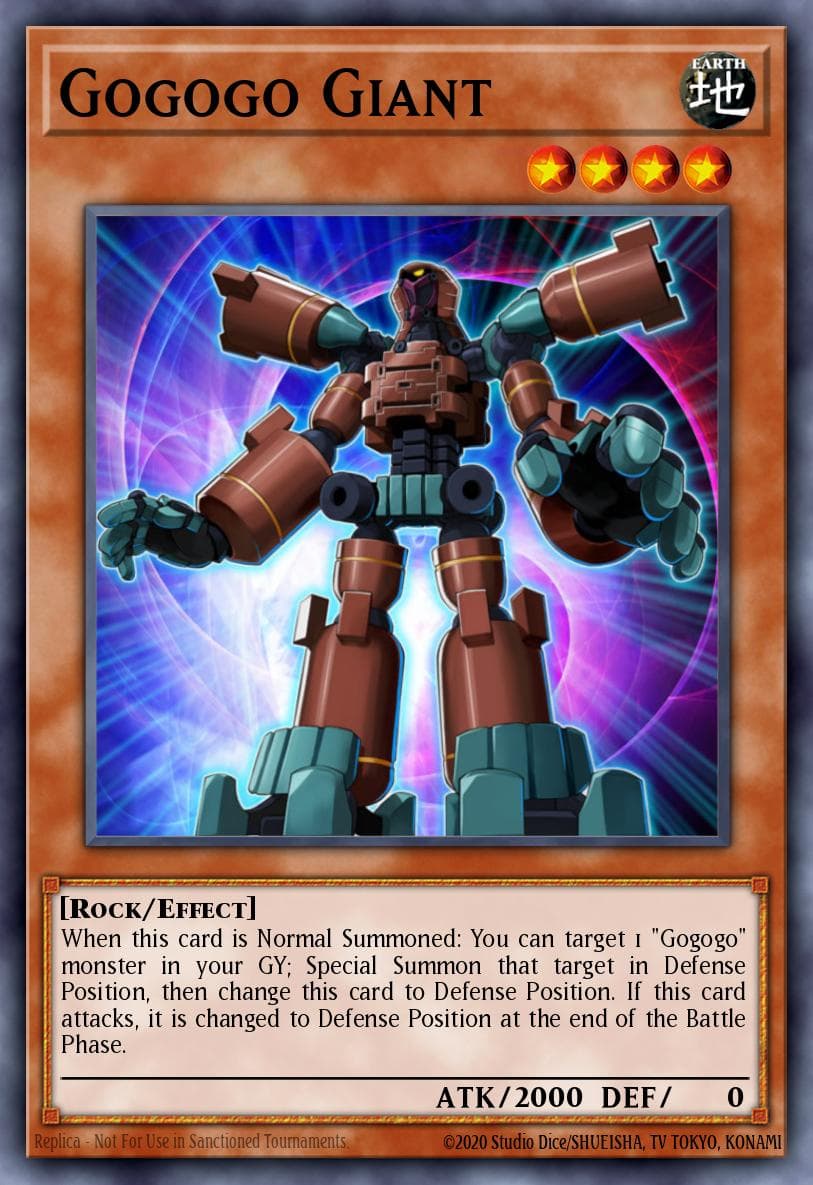 Gogogo Giant Number Hunters card
