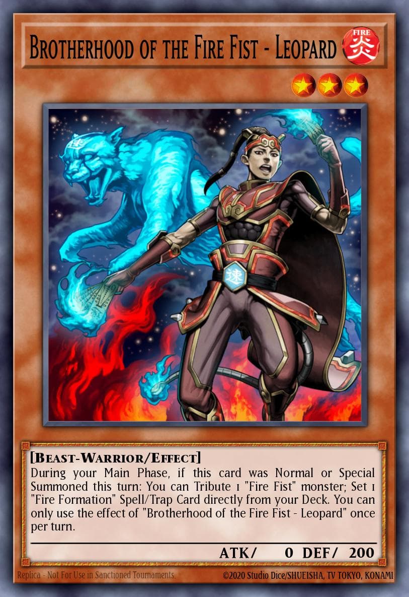 Brotherhood of the Fire Fist - Leopard 2014 Mega-Tin Mega Pack card