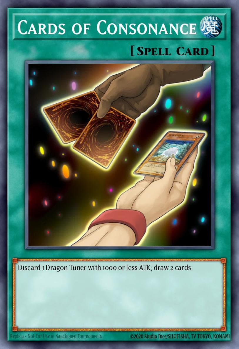 Cards of Consonance Saga of Blue-Eyes White Dragon Structure Deck card