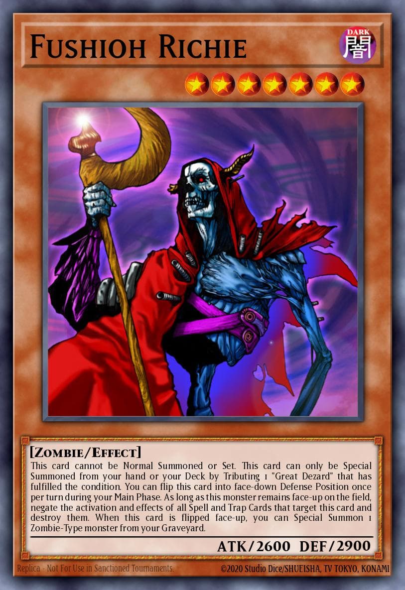 Fushioh Richie Dark Beginning 2 card