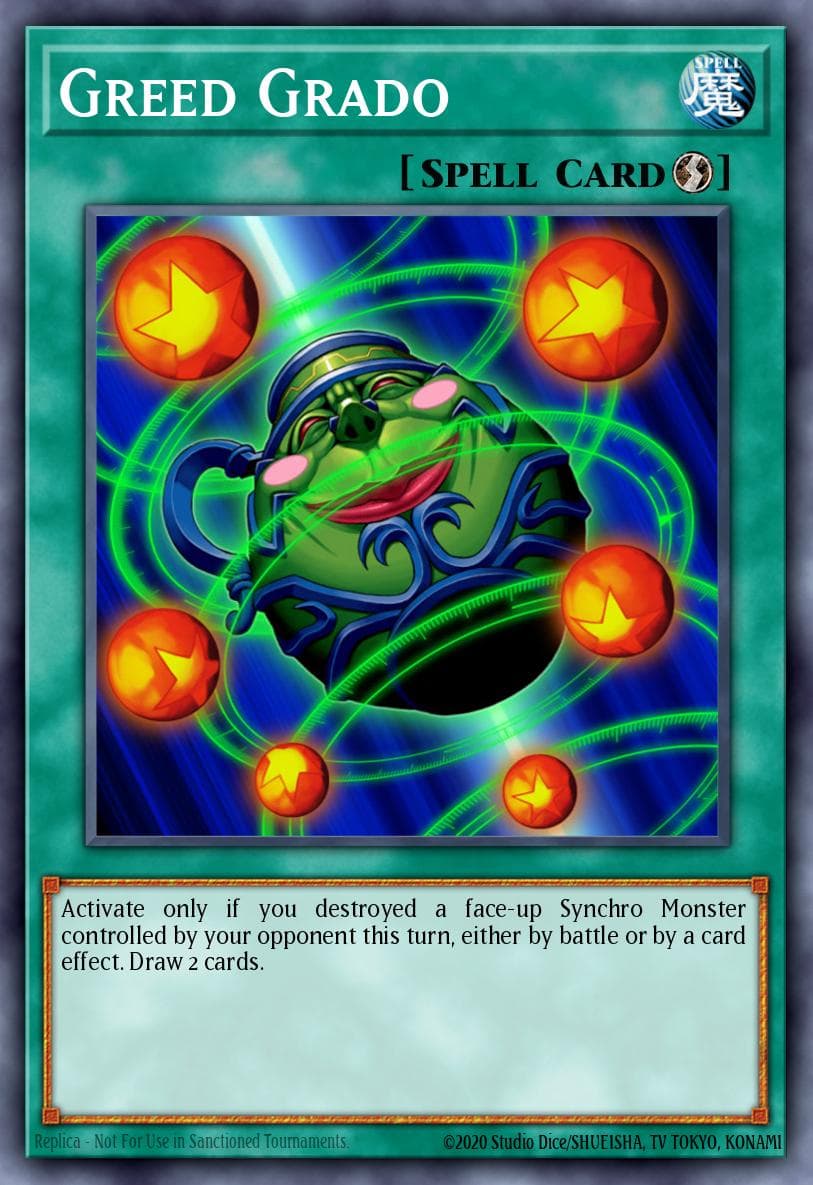 Greed Grado Ancient Prophecy: Special Edition card
