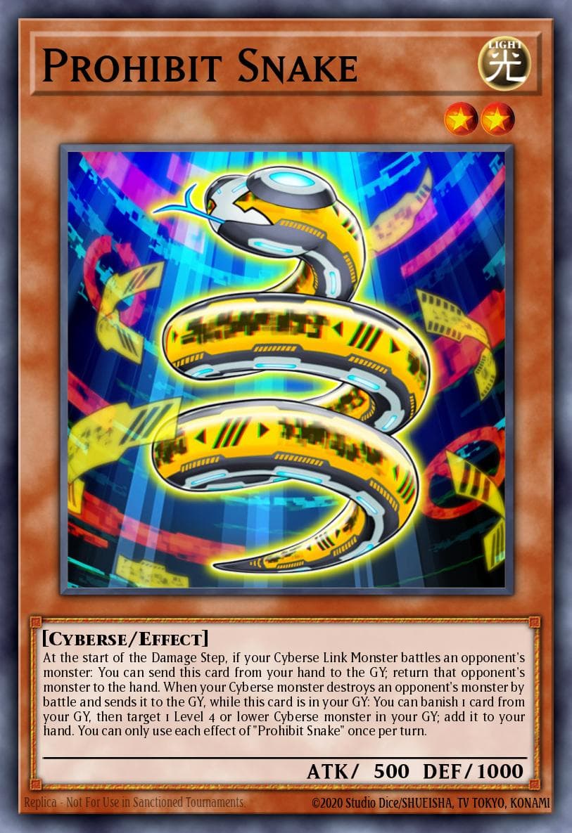 Prohibit Snake Fists of the Gadgets card