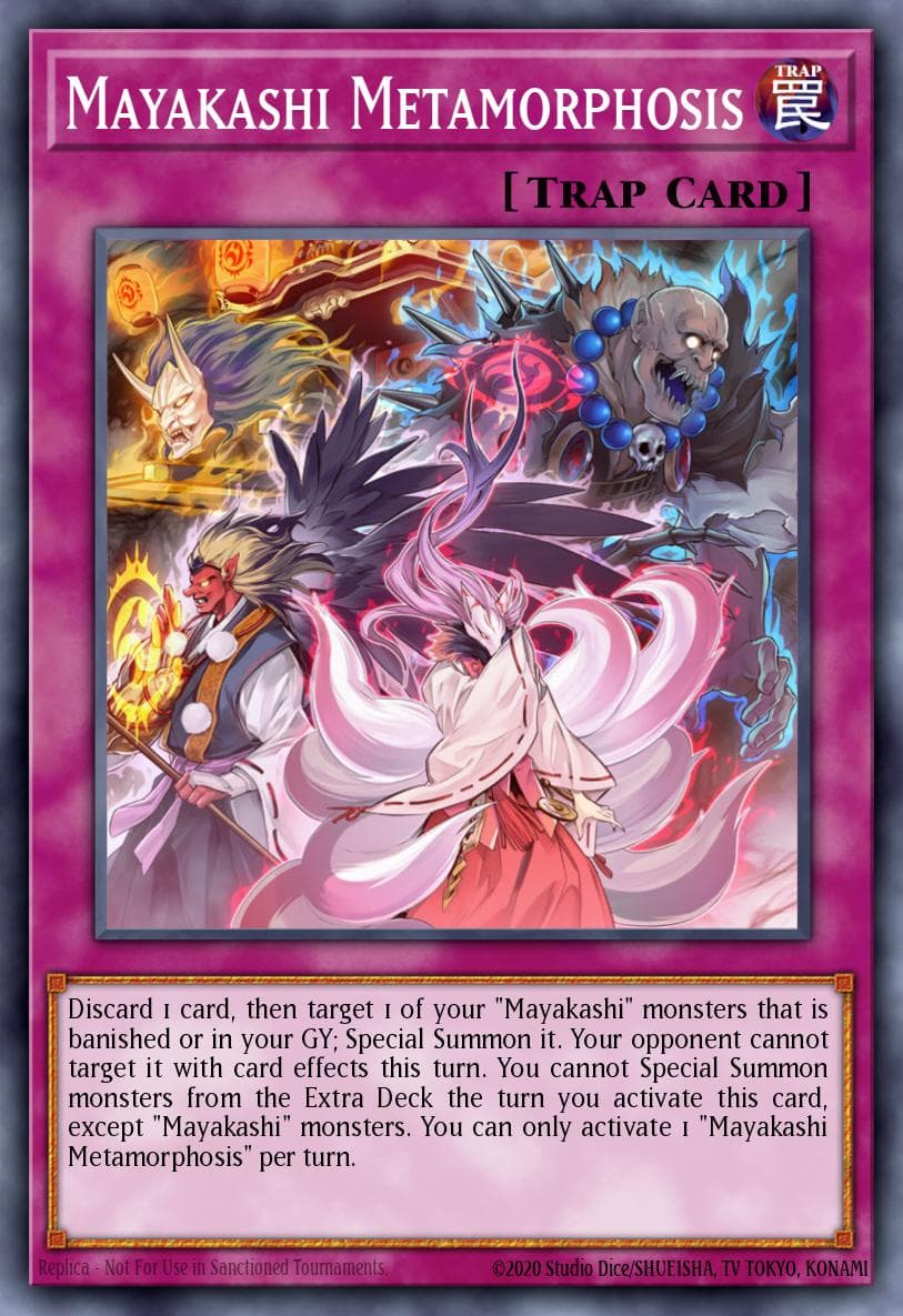 Mayakashi Metamorphosis Hidden Summoners card