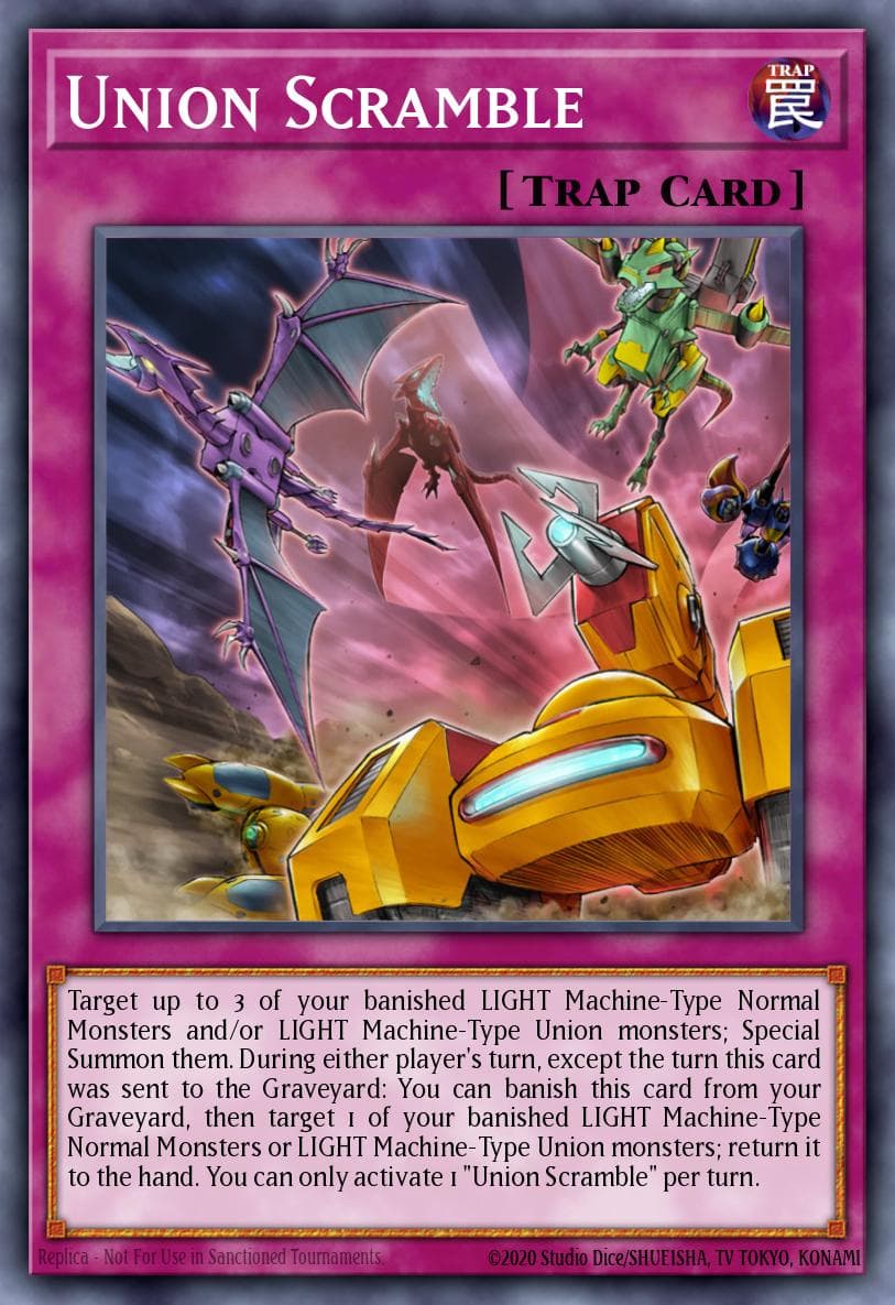 Union Scramble Speed Duel: Battle City Box card