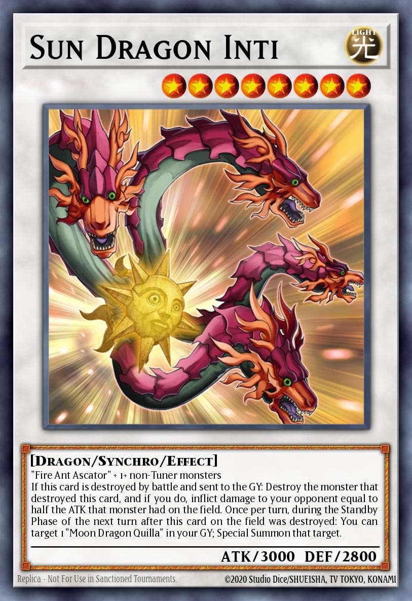 Sun Dragon Inti Legendary Duelists: Immortal Destiny card