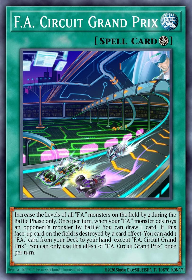 F.A. Circuit Grand Prix Code of the Duelist Special Edition card
