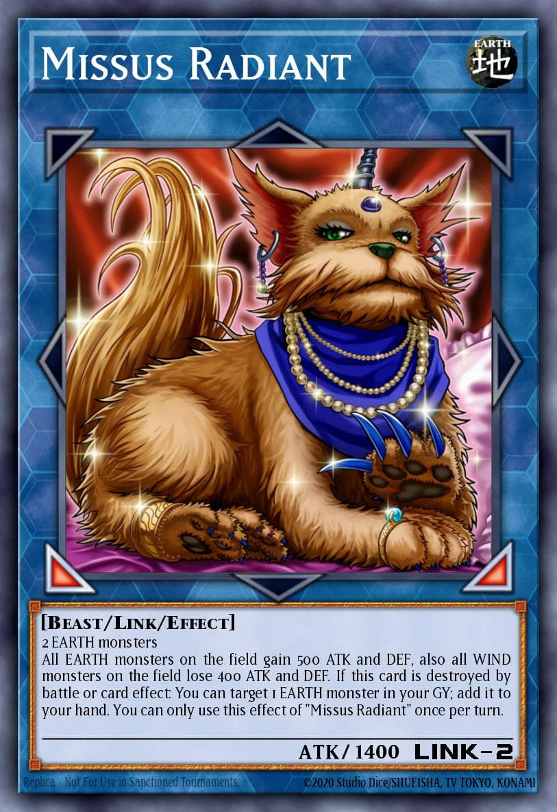 Missus Radiant Code of the Duelist Special Edition card