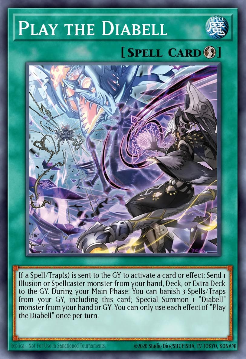 Play the Diabell Supreme Darkness card
