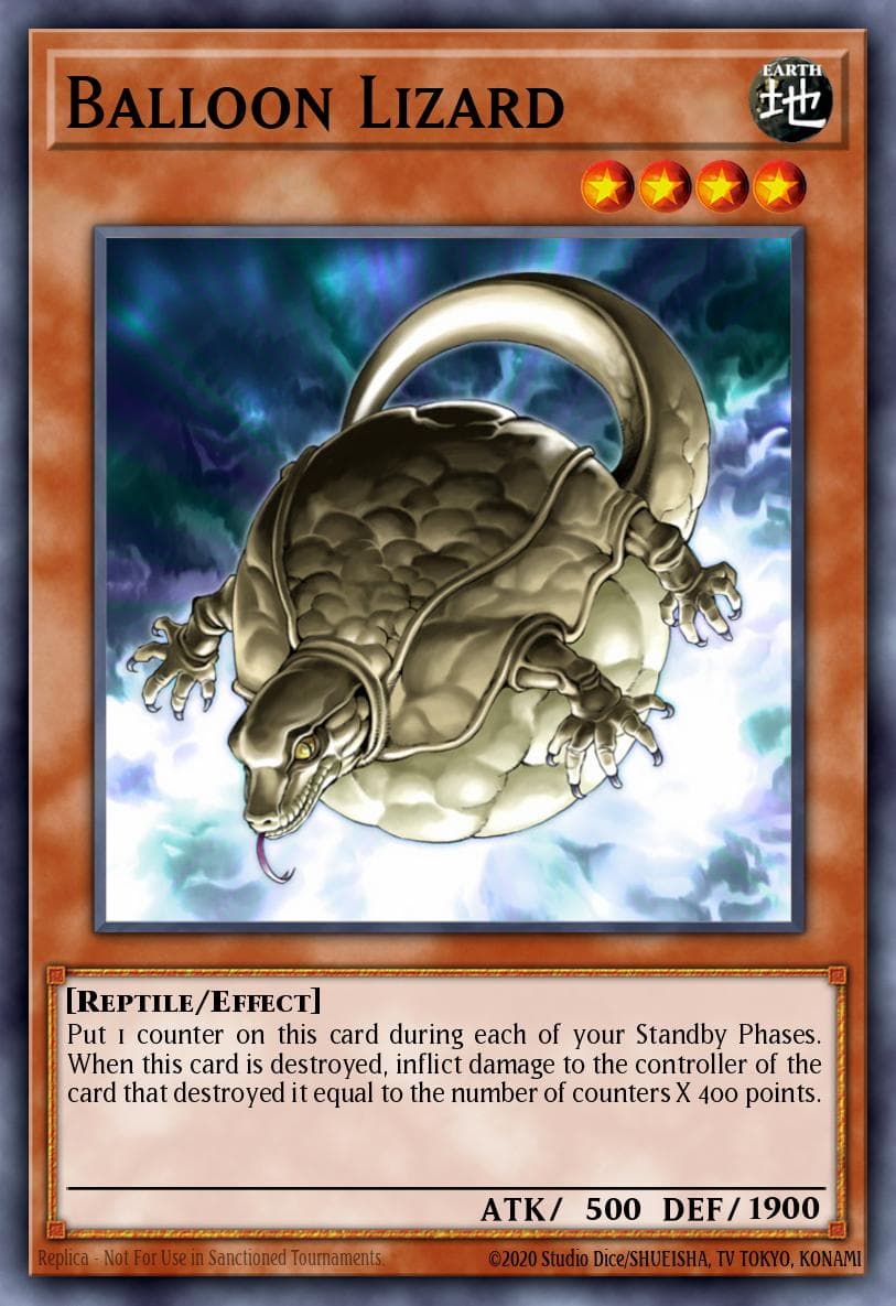 Balloon Lizard Dark Revelation Volume 2 card