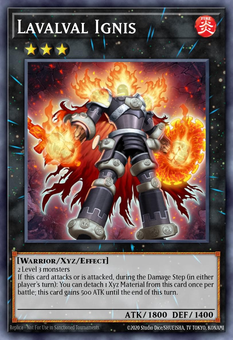 Lavalval Ignis Hidden Arsenal 6: Omega Xyz card