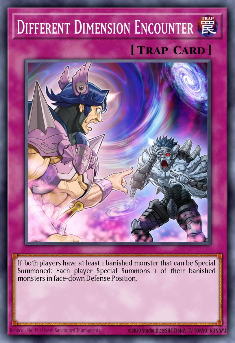 Different Dimension Encounter The New Challengers: Super Edition card