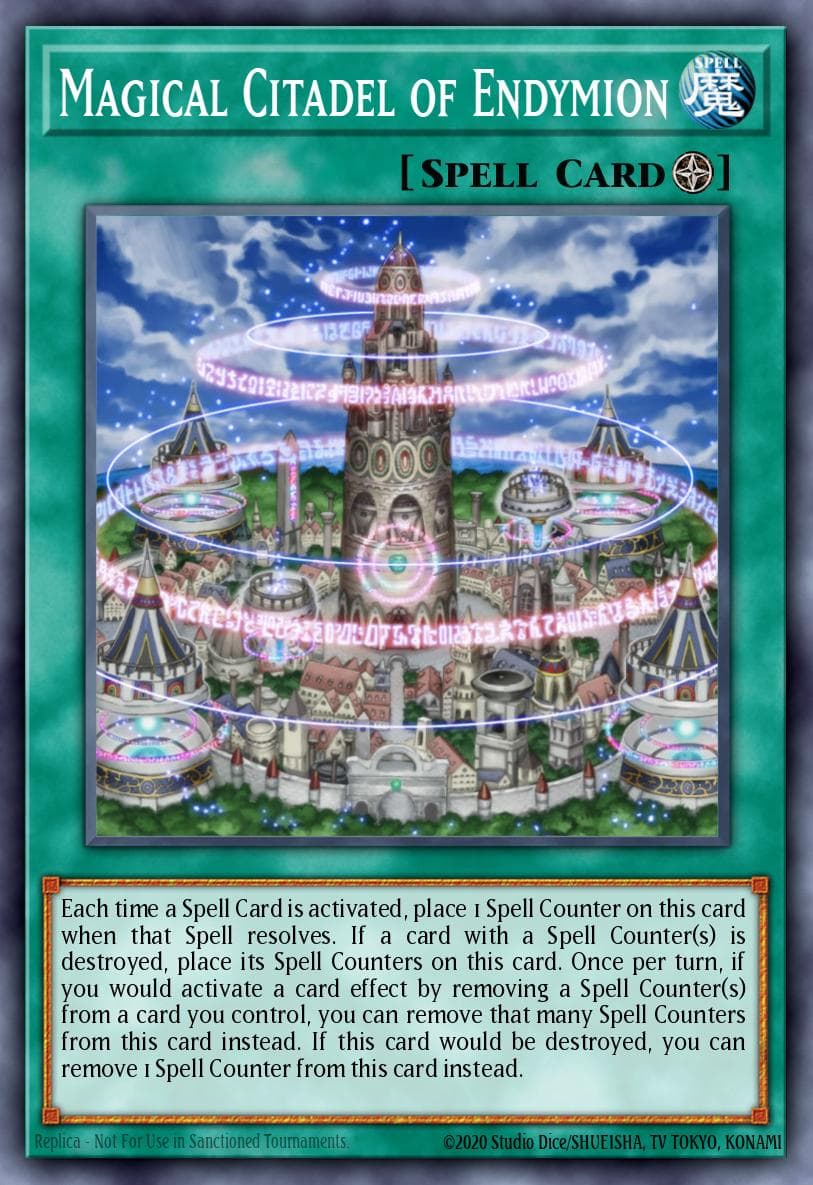 Magical Citadel of Endymion Structure Deck: Order of the Spellcasters card
