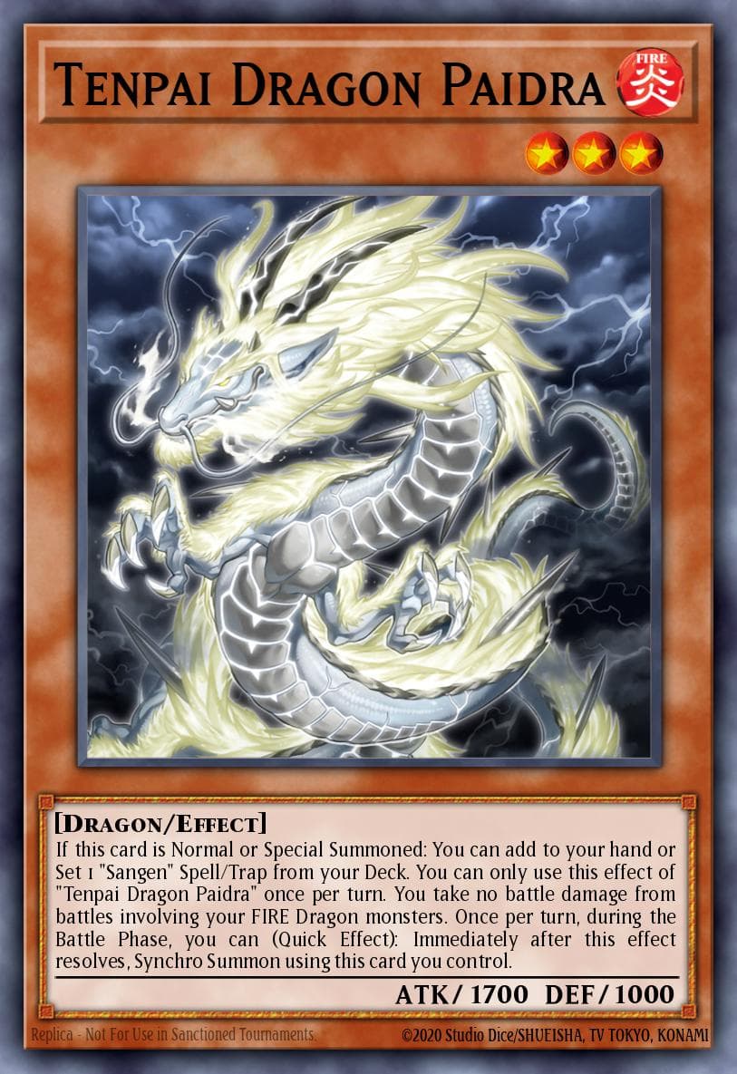 Tenpai Dragon Paidra Legacy of Destruction card