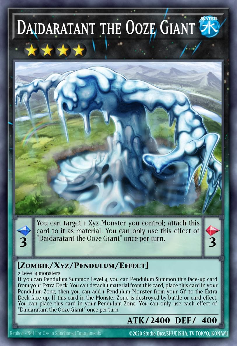 Daidaratant the Ooze Giant Battles of Legend: Monstrous Revenge card