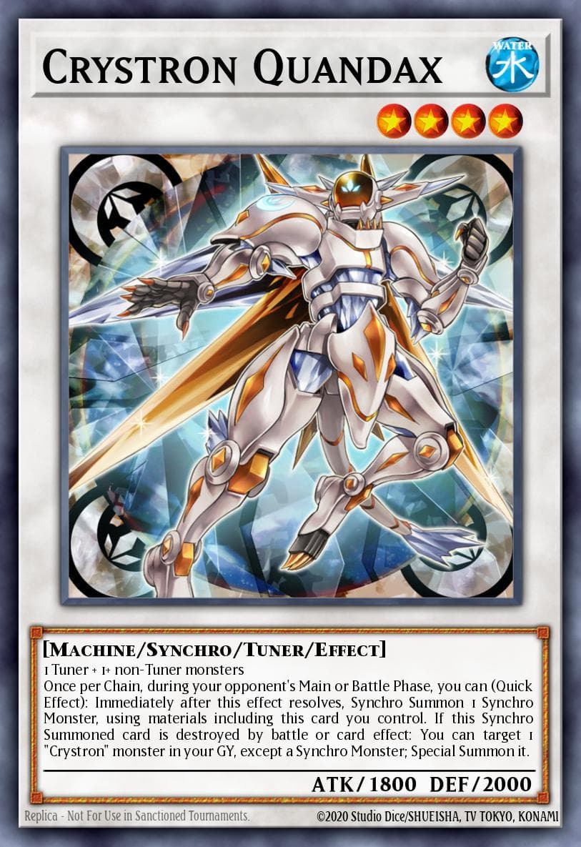Crystron Quandax Battles of Legend: Relentless Revenge card