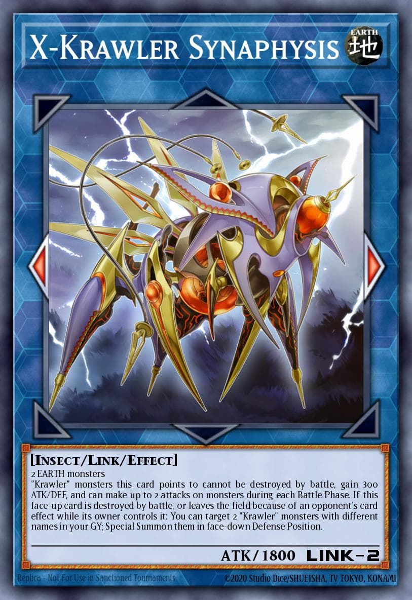 X-Krawler Synaphysis Circuit Break Special Edition card
