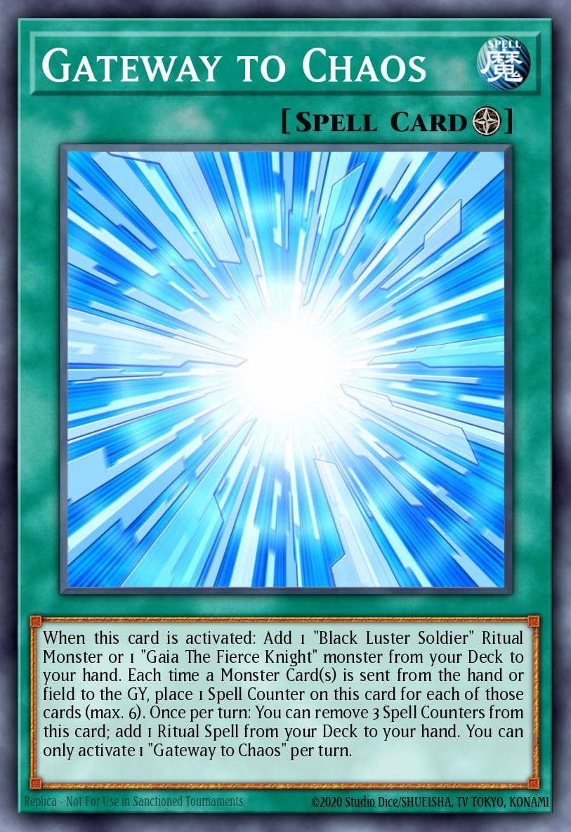 Gateway to Chaos Dimension of Chaos: Special Edition card