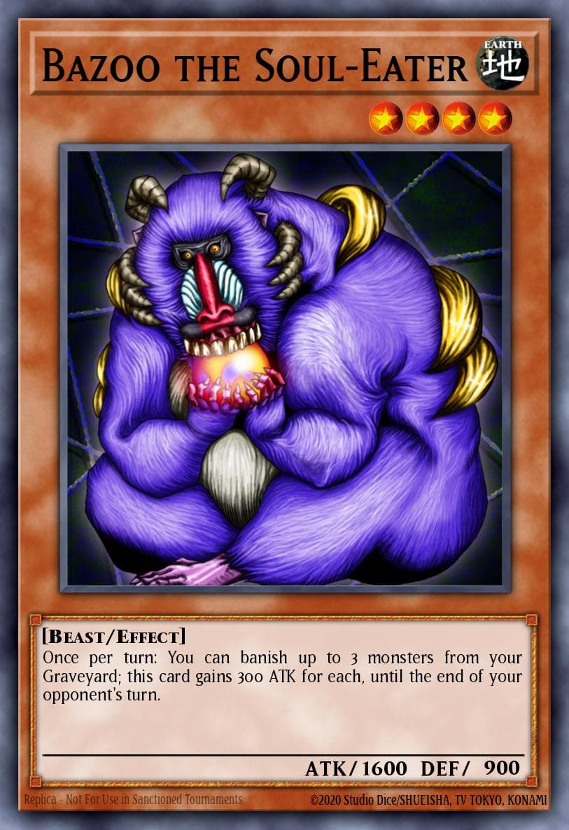 Bazoo the Soul-Eater Labyrinth of Nightmare card