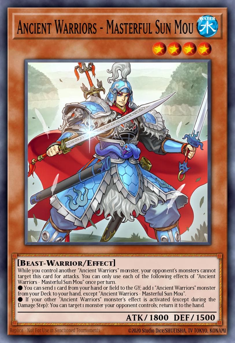 Ancient Warriors - Masterful Sun Mou Ignition Assault Special Edition card